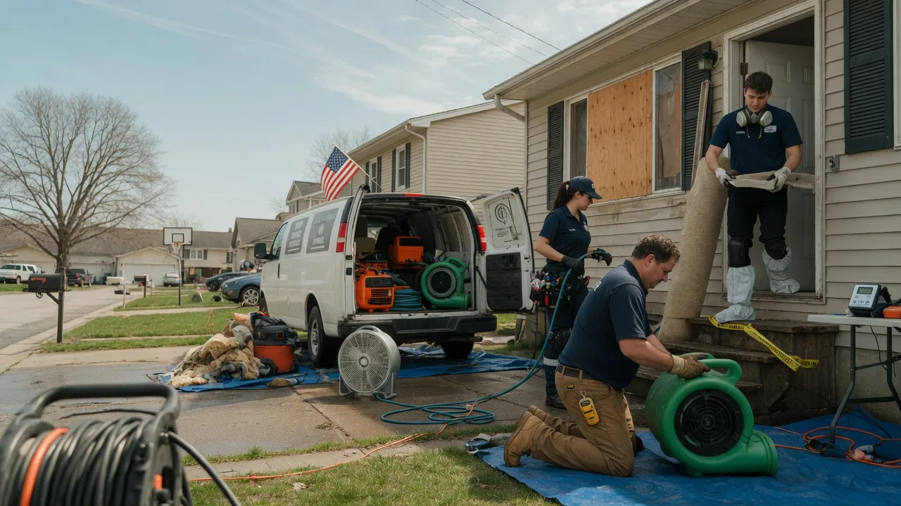 Water Damage Restoration in Cressona, PA near me